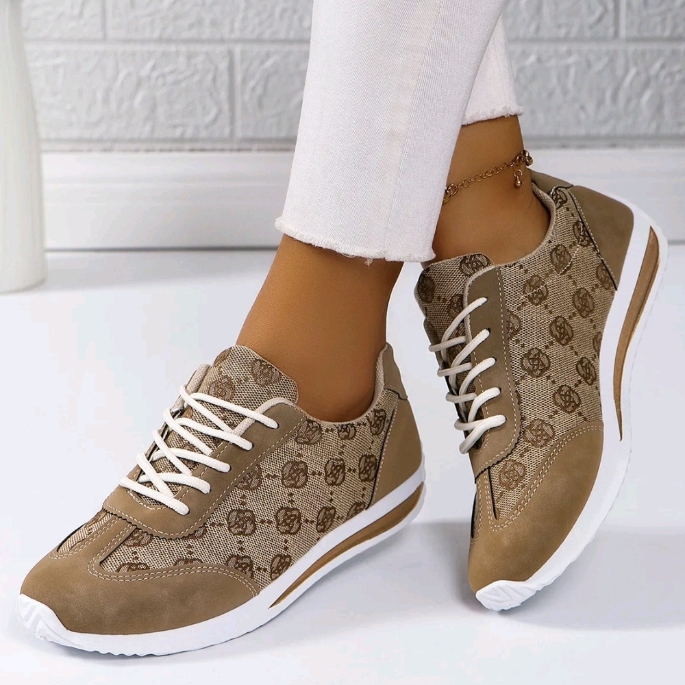 Stylish Tan Sneakers for Women